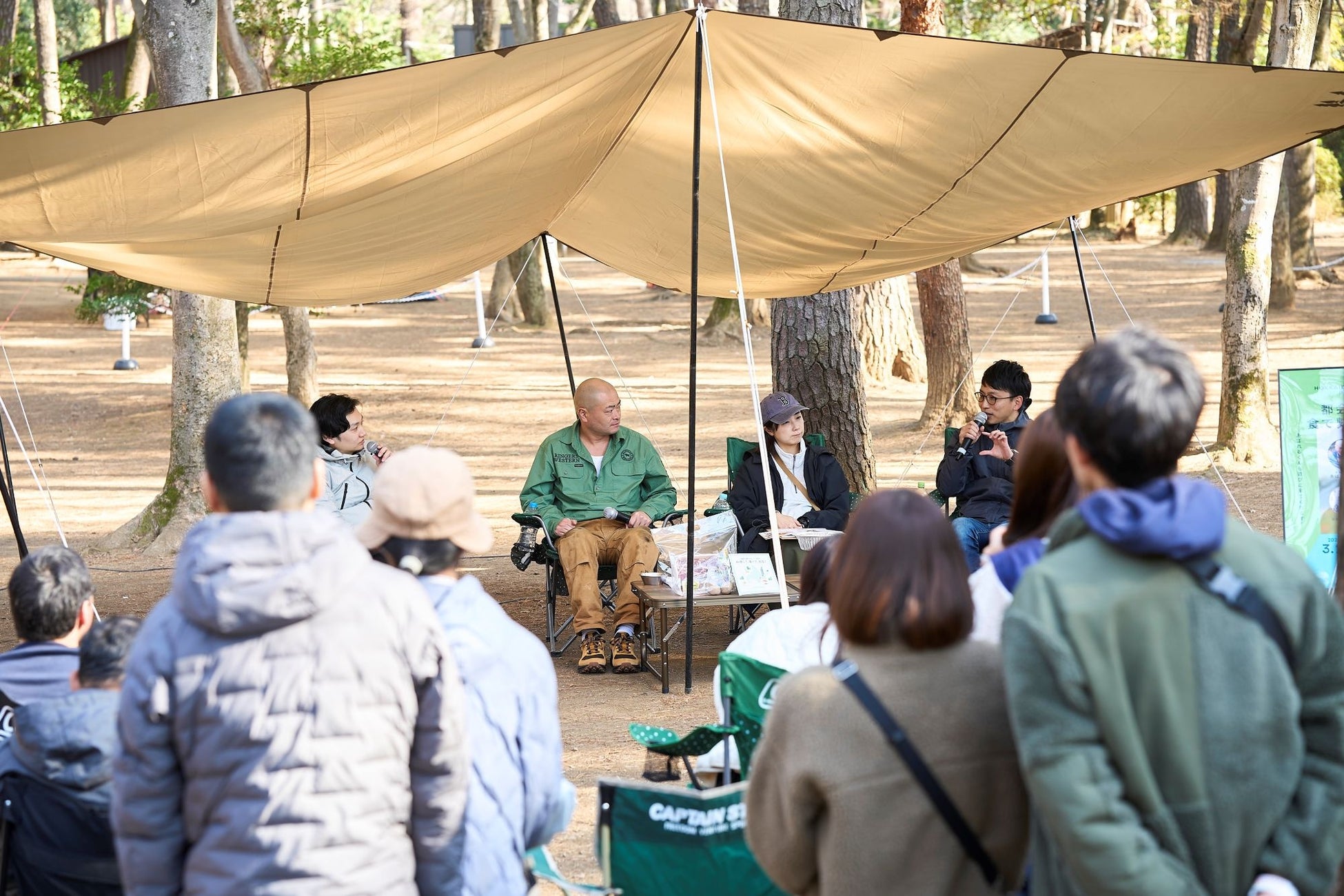 立ち見が出るほど多くの方に興味関心をいただきました