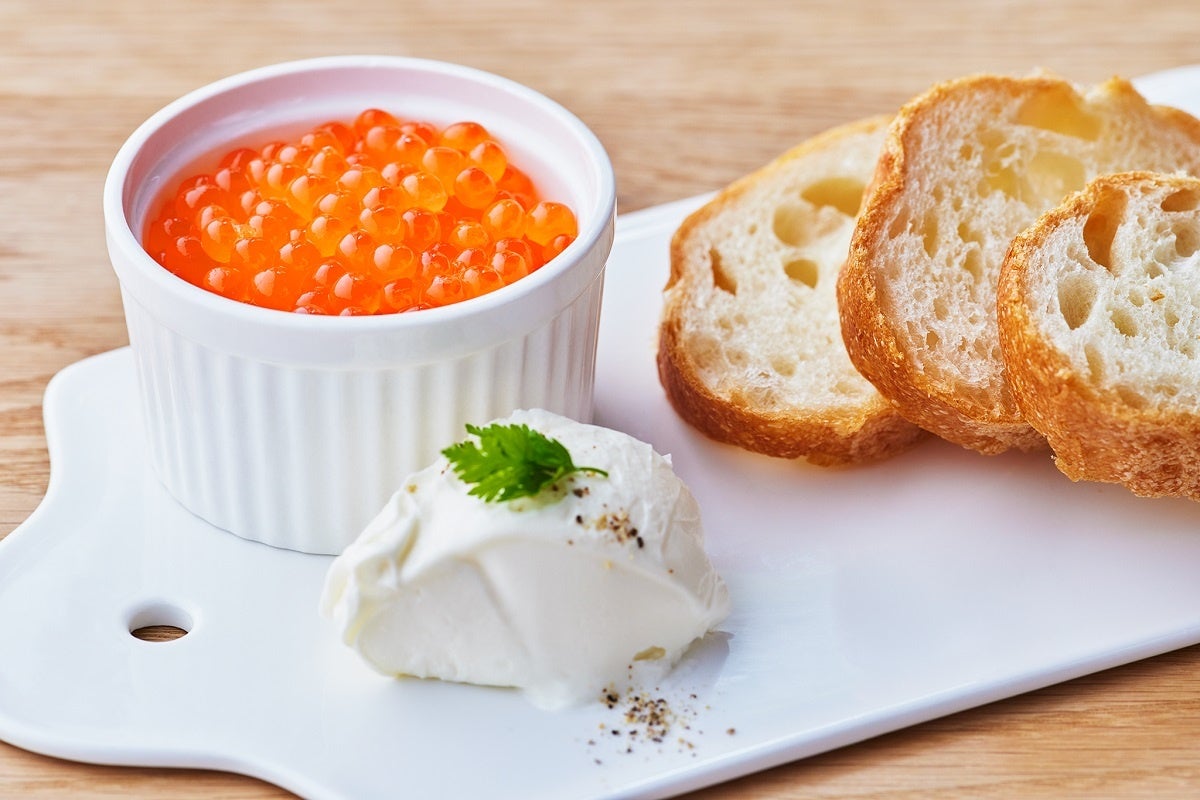 シラリカいくら料理