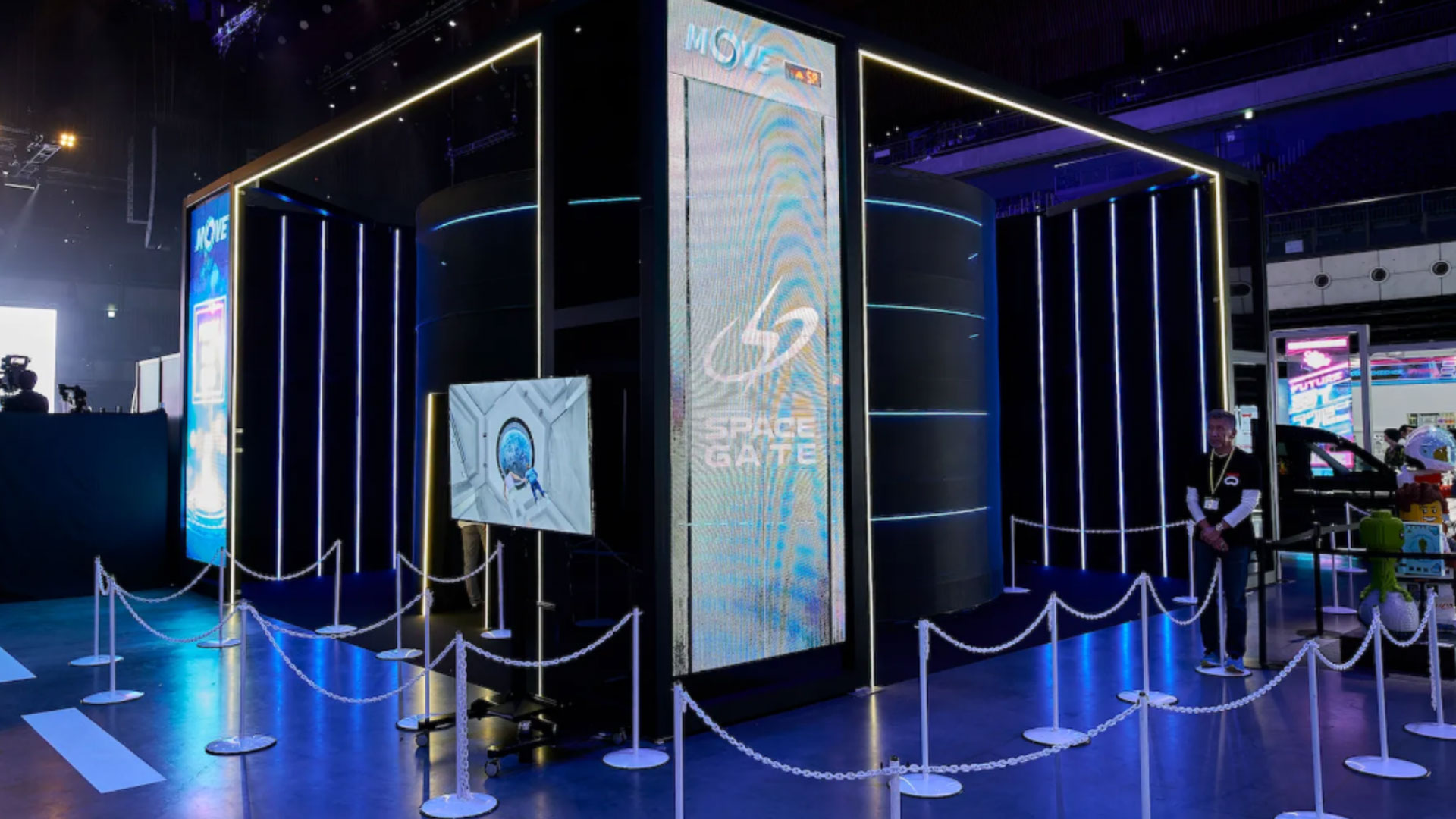 宇宙エレベーター体験映像