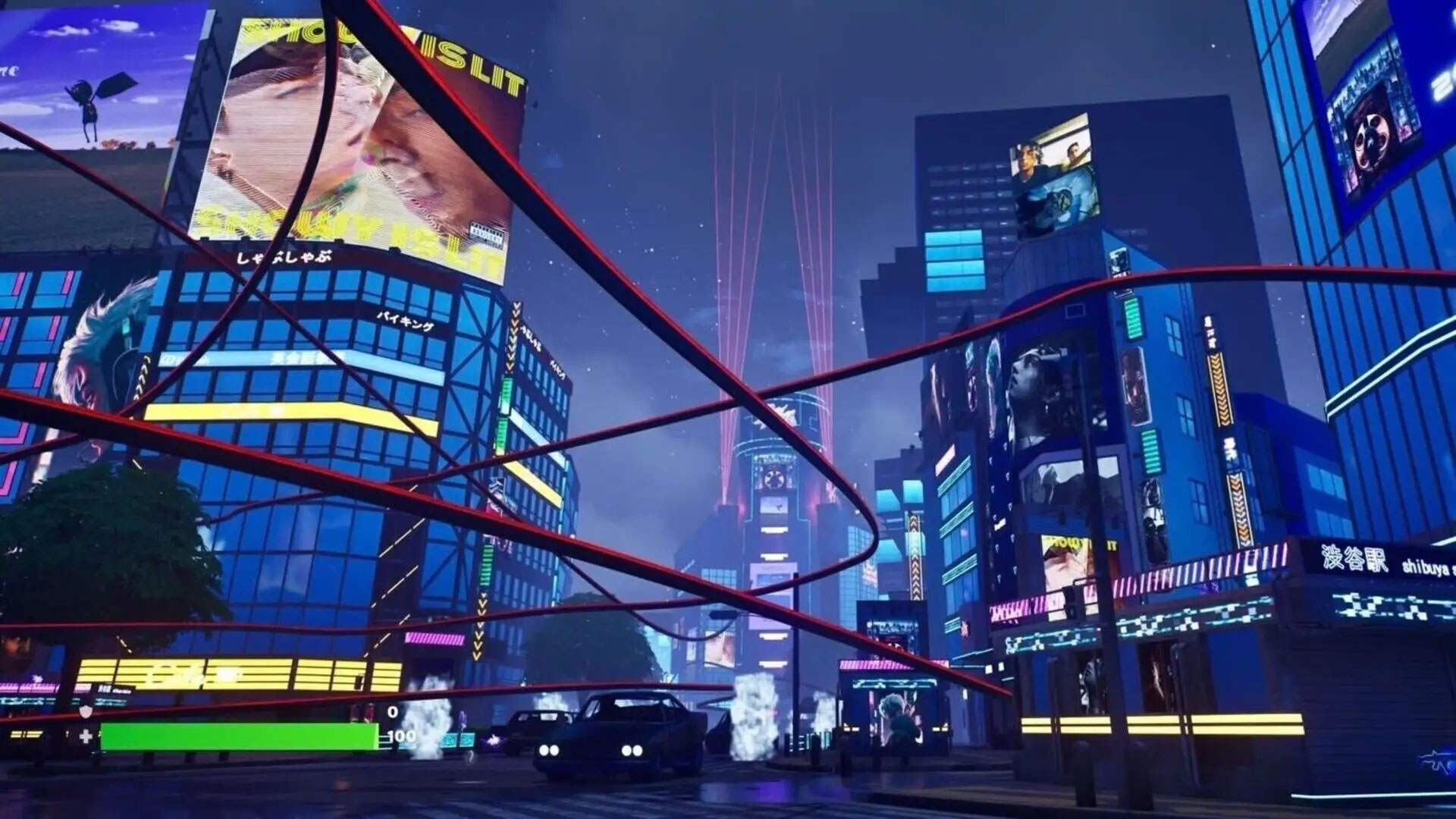 Fortniteコラボワールド『Showy City』